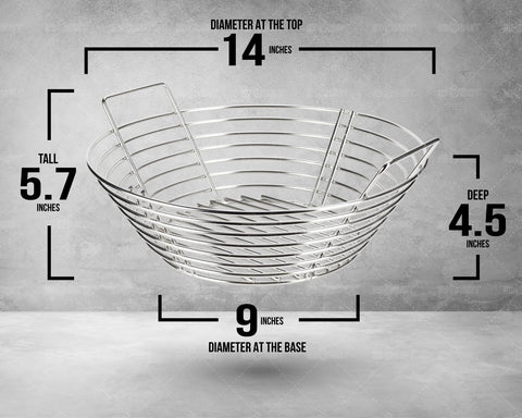 GriAddict lump ash basket design improves airflow for hotter sears