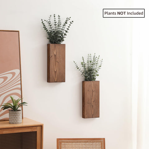GRID FORTE floating design highlights minimalist wall display for plants