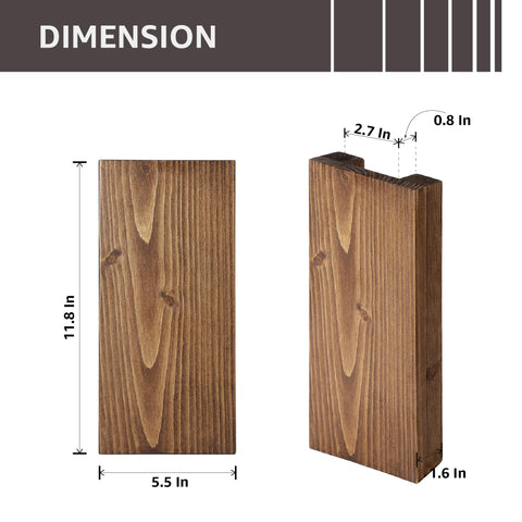 GRID FORTE hanging vase mounting hardware enables quick wall installation