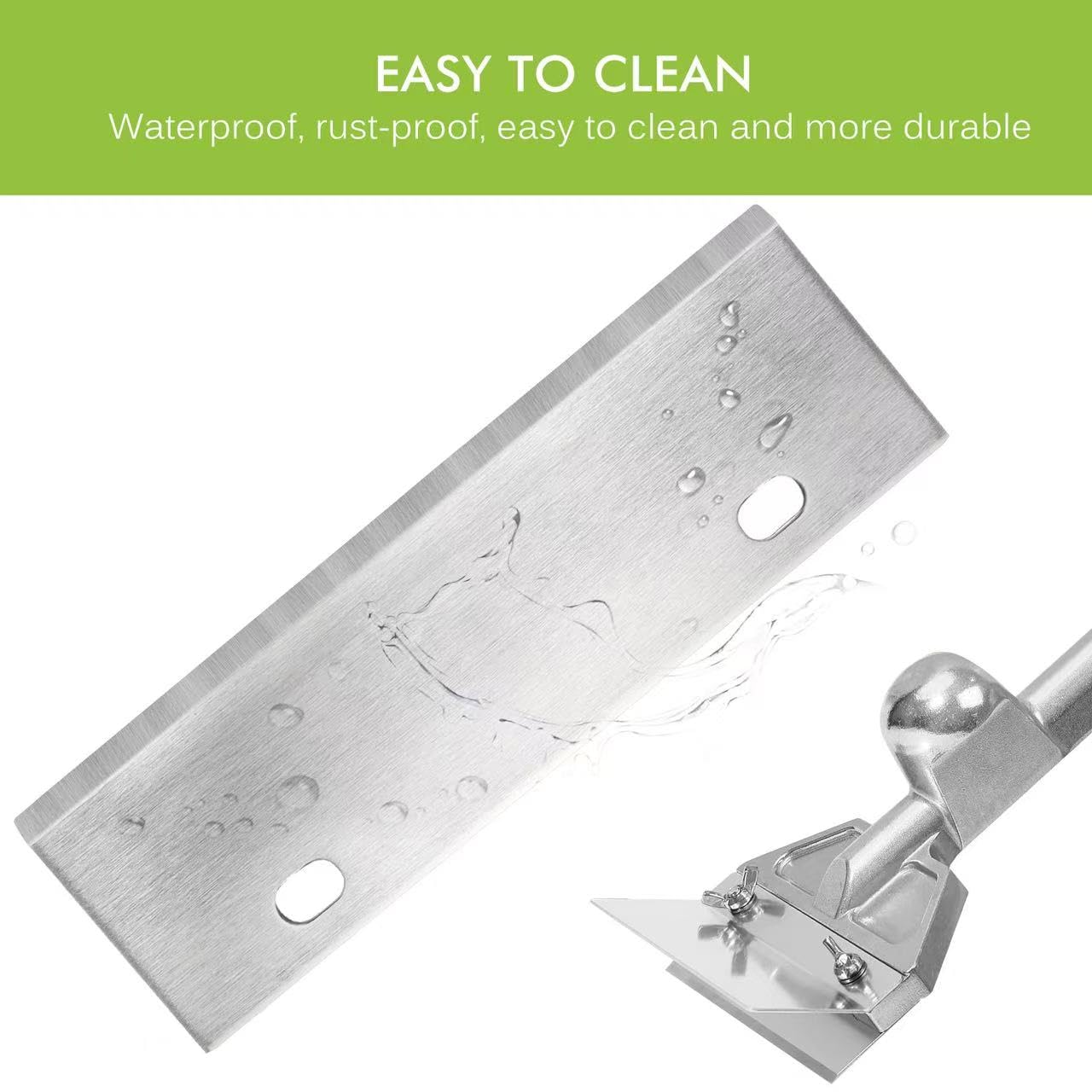 Versatile use on grills, griddles, and camp stoves for quick maintenance