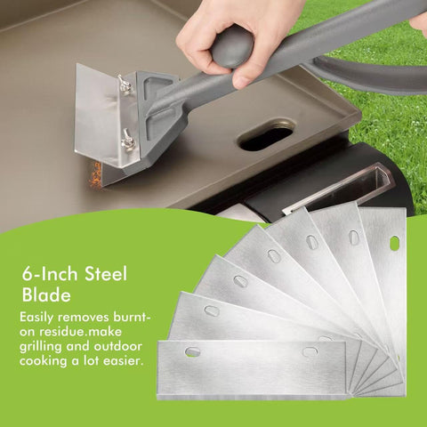 Dishwasher-safe blades ready for easy cleaning after cooking sessions