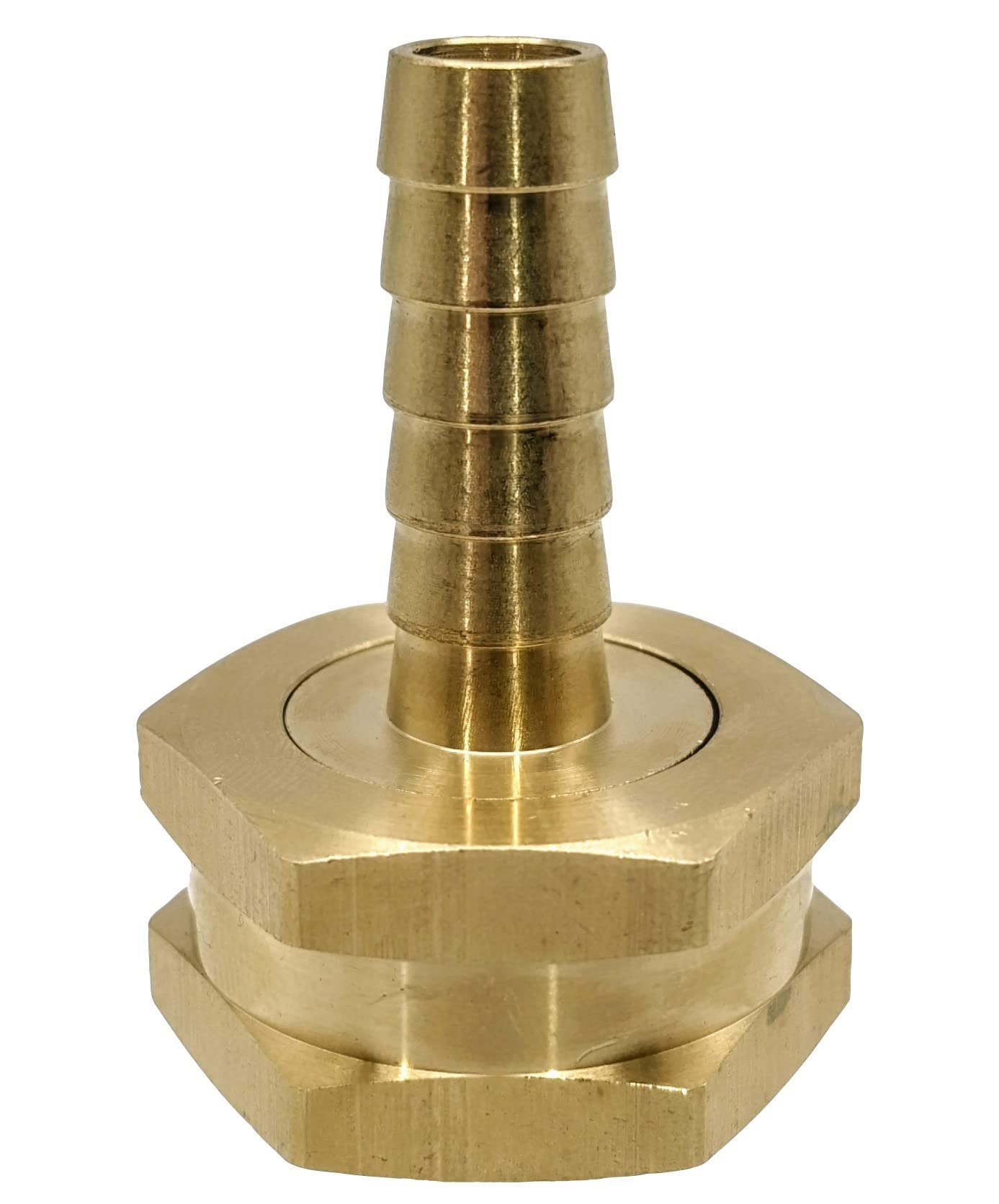 GRIDTECH 3/8-inch barb end close-up shows secure connection