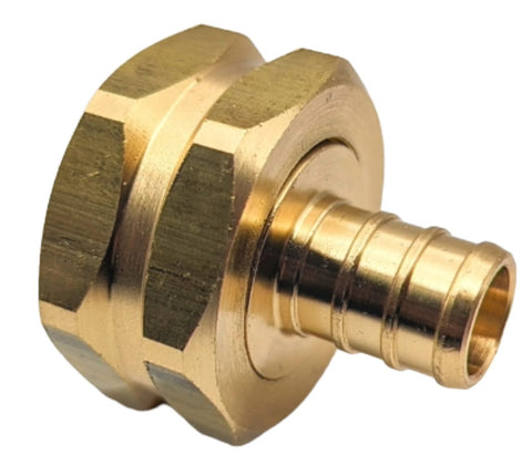 GRIDTECH brass PEX barb 1/2 inch for durable irrigation