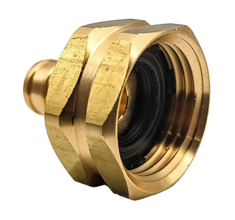 GRIDTECH heavy-duty brass garden fitting withstands high pressure