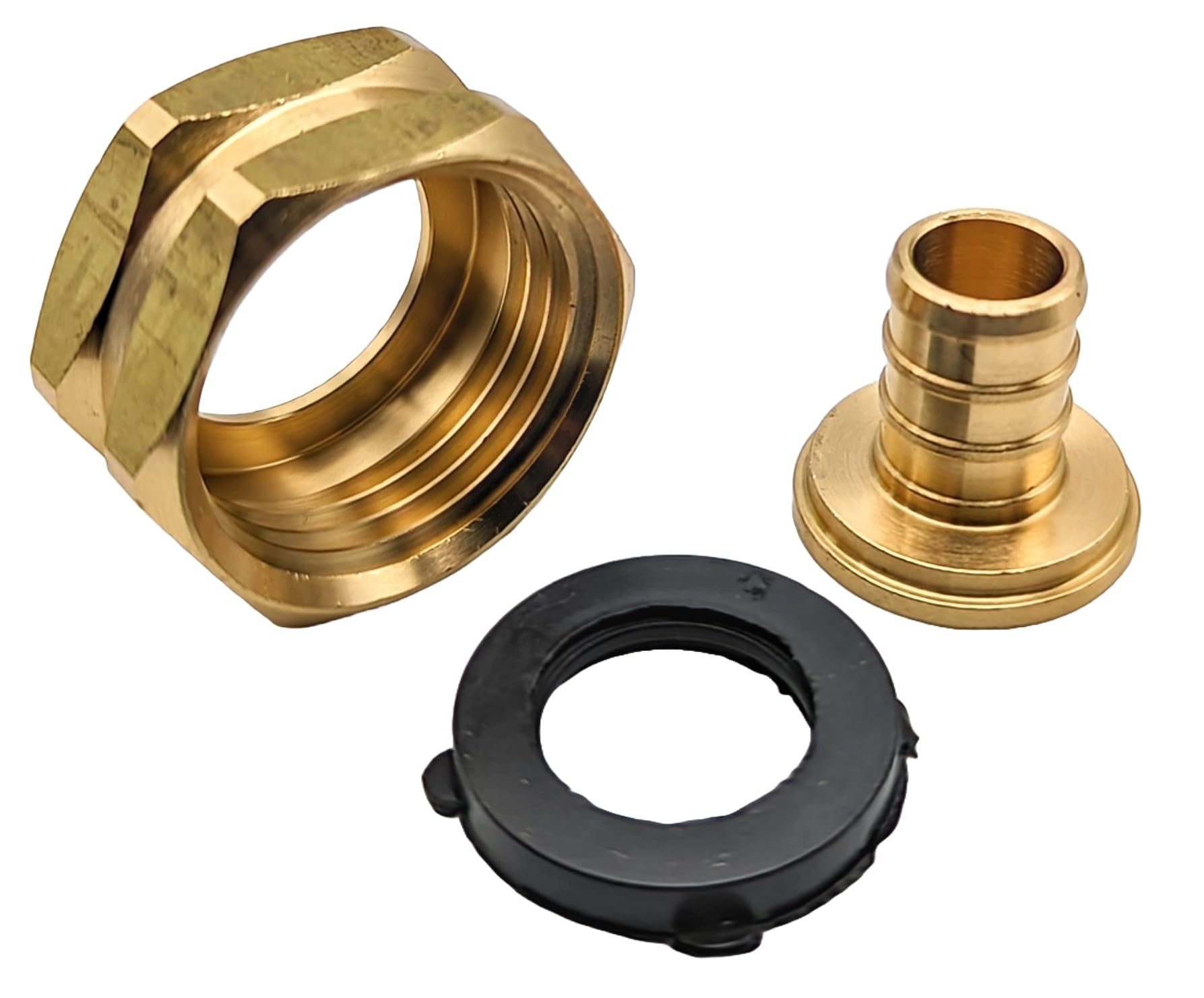 GRIDTECH PEX barb to GHT female connector enables versatile fittings.
