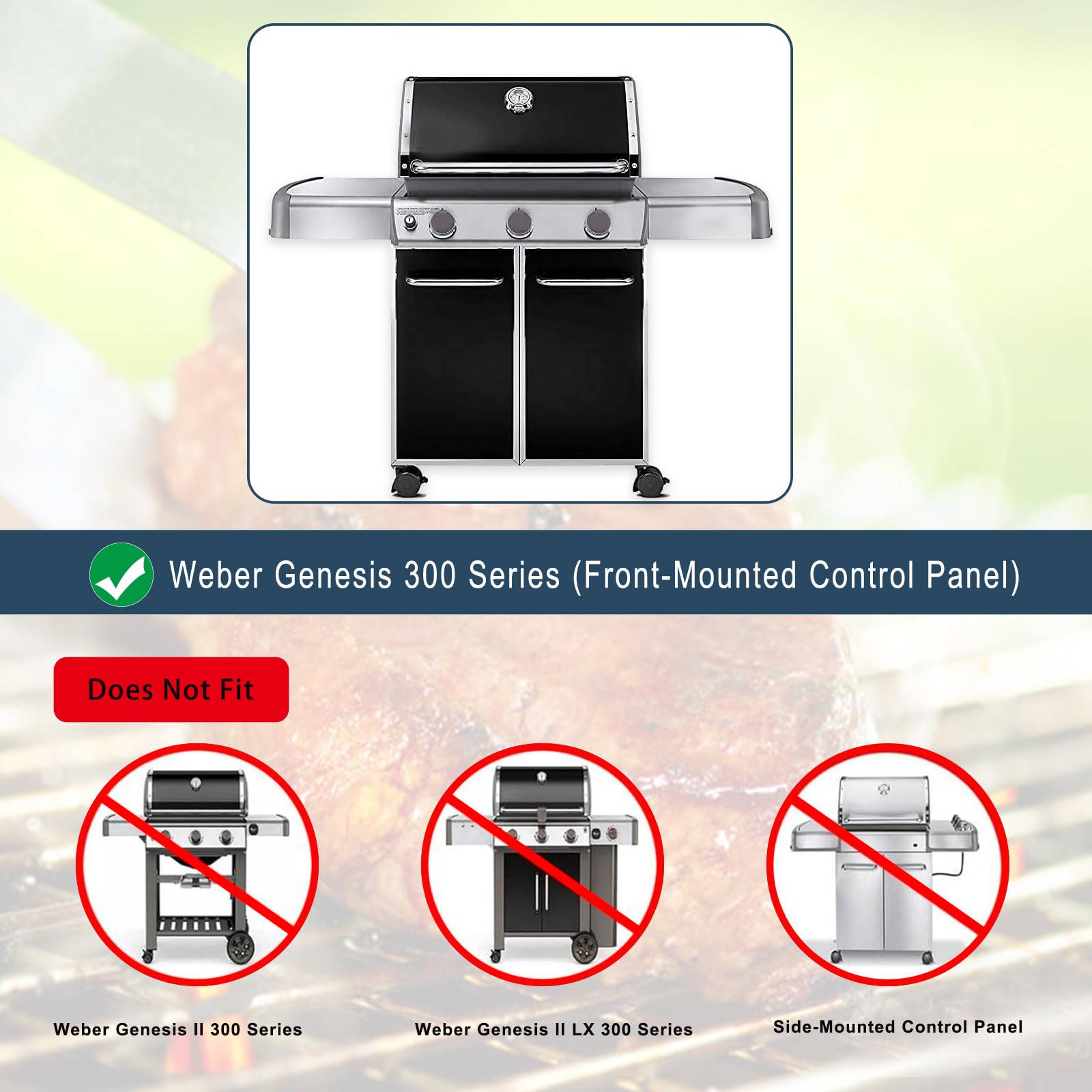 Grieptra two heat deflectors included for durable, even heat distribution.