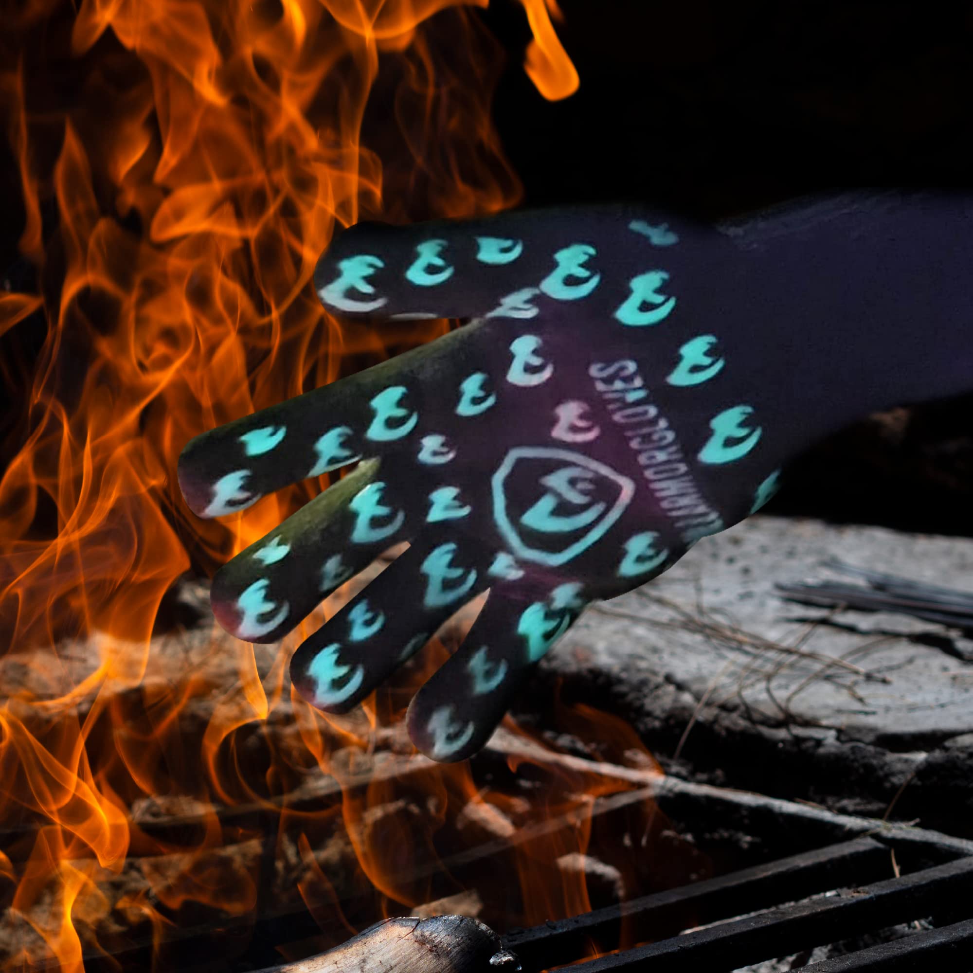 Grill Armor Gloves offer finger protection and dexterity for delicate tasks.