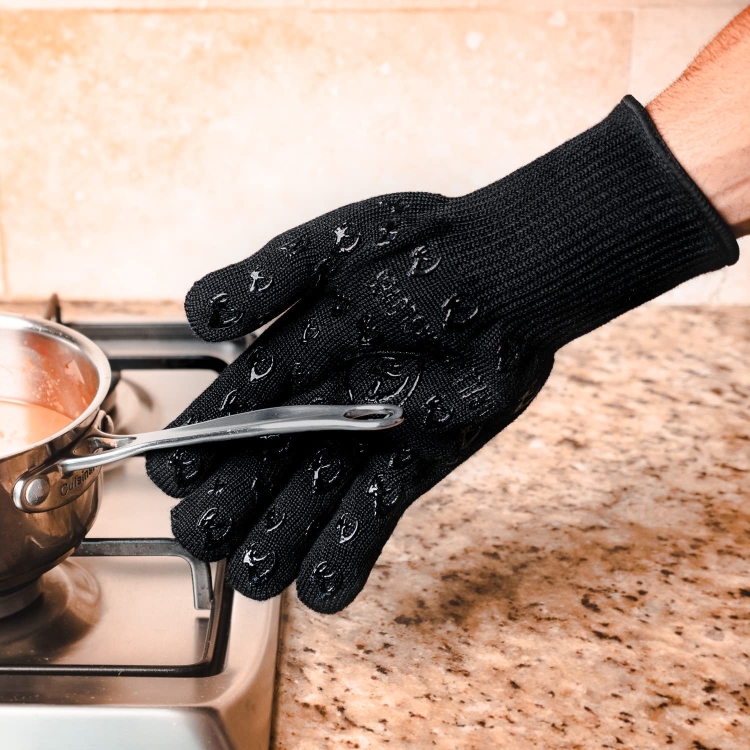 Grill Armor Gloves versatile for kitchen and outdoor use.