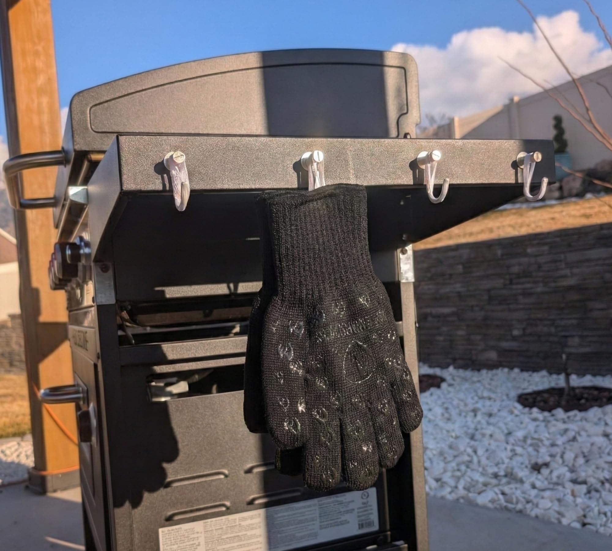 Grill Armor Gloves suitable for baking, smoking, and campfire cooking.