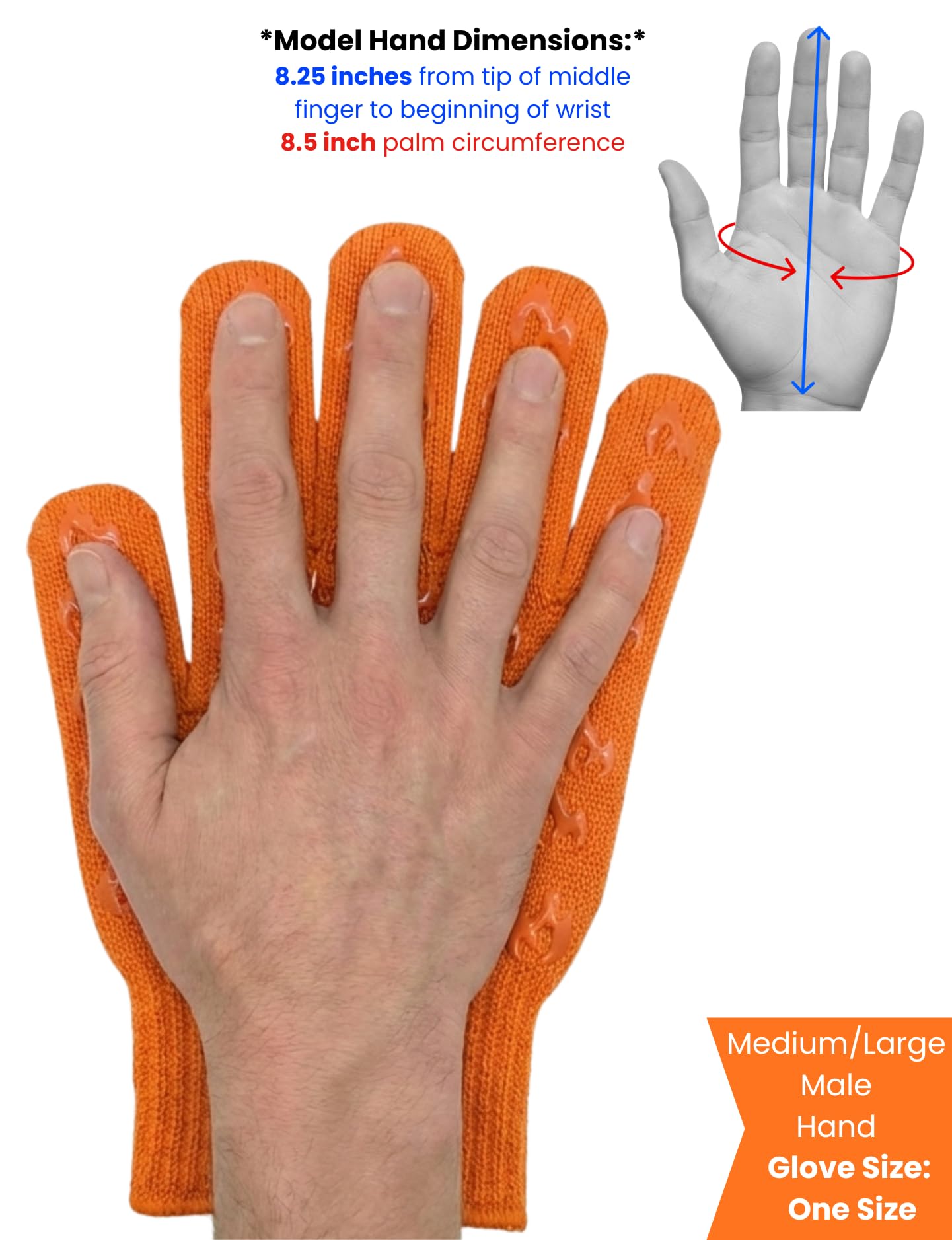 Grill Armor Gloves suited for oven handling and rack transfers.