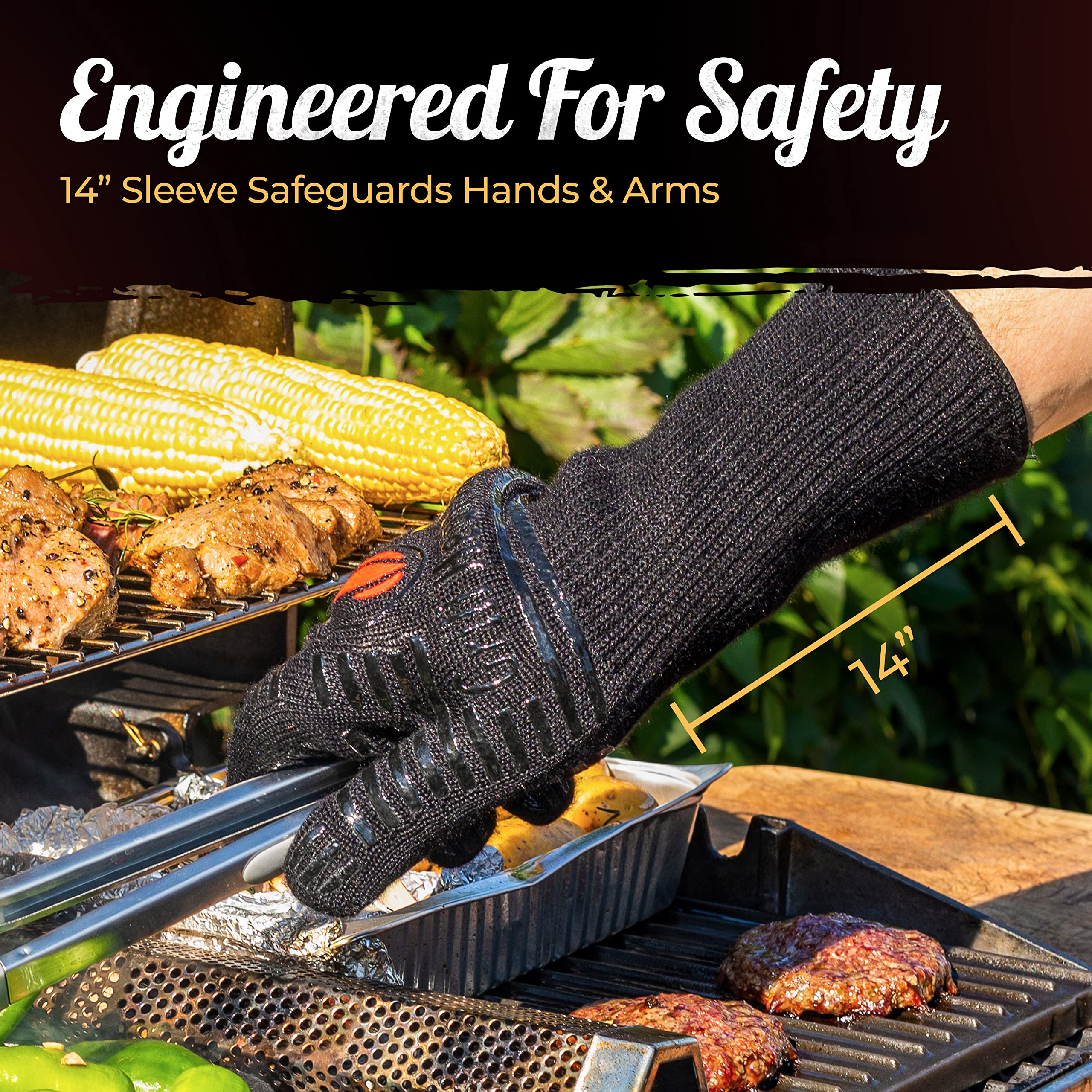 Grill Heat Aid 1-year warranty ensures reliable protection.
