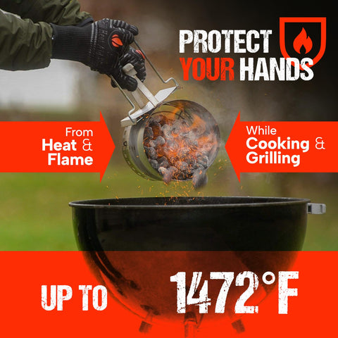 Grill Heat Aid aramid fabric protection for high-heat cooking and grilling