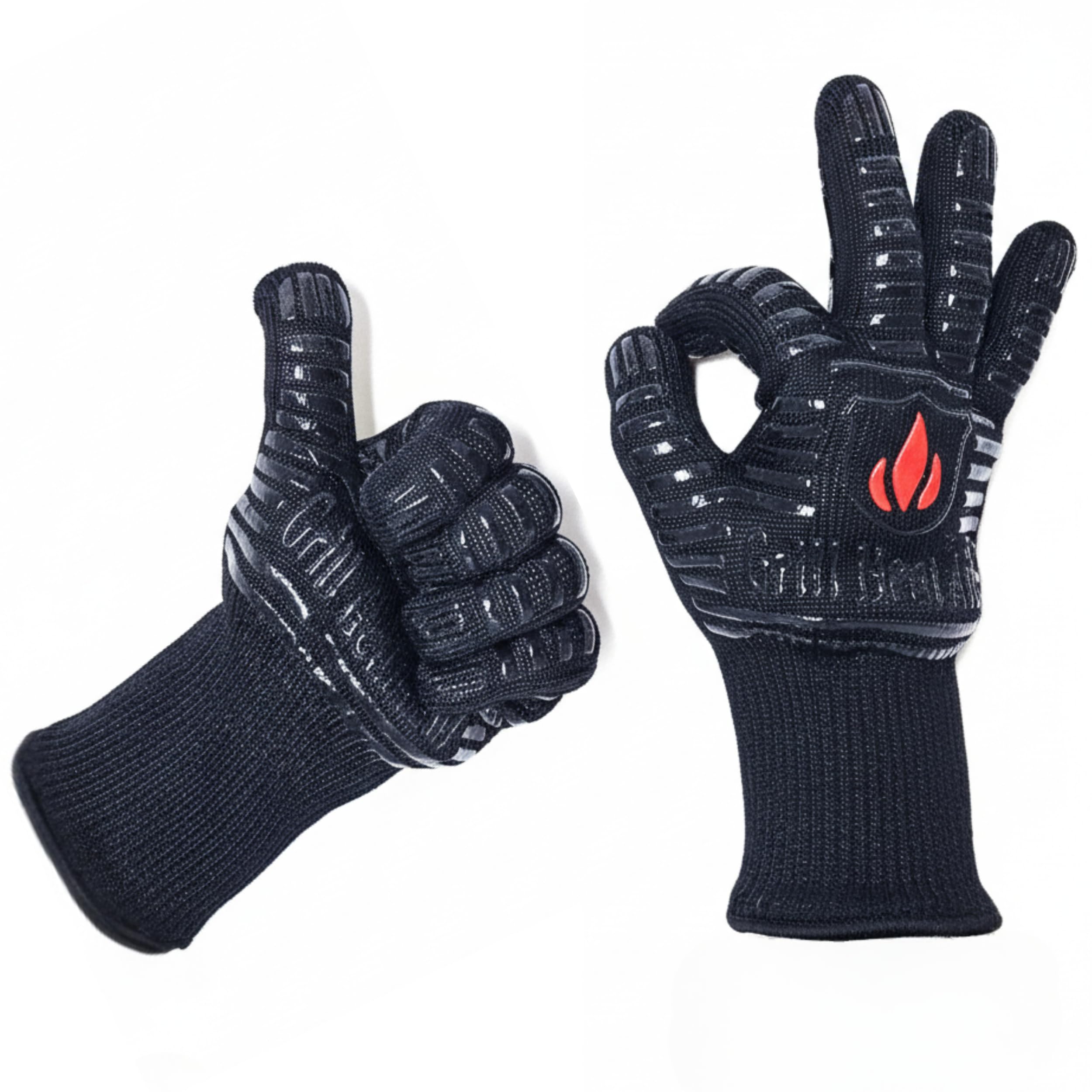 Grill Heat Aid extreme heat gloves protecting hands up to 1472°F for high-heat grilling