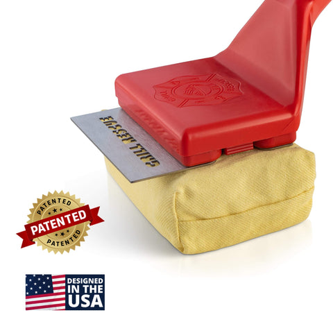 Grill Rescue steam-cleaning technology loosens grease quickly on grills.