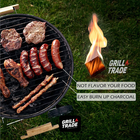 Grill Trade Fire Starters for BBQ use deliver fast, reliable ignition for flavorful grilling sessions.