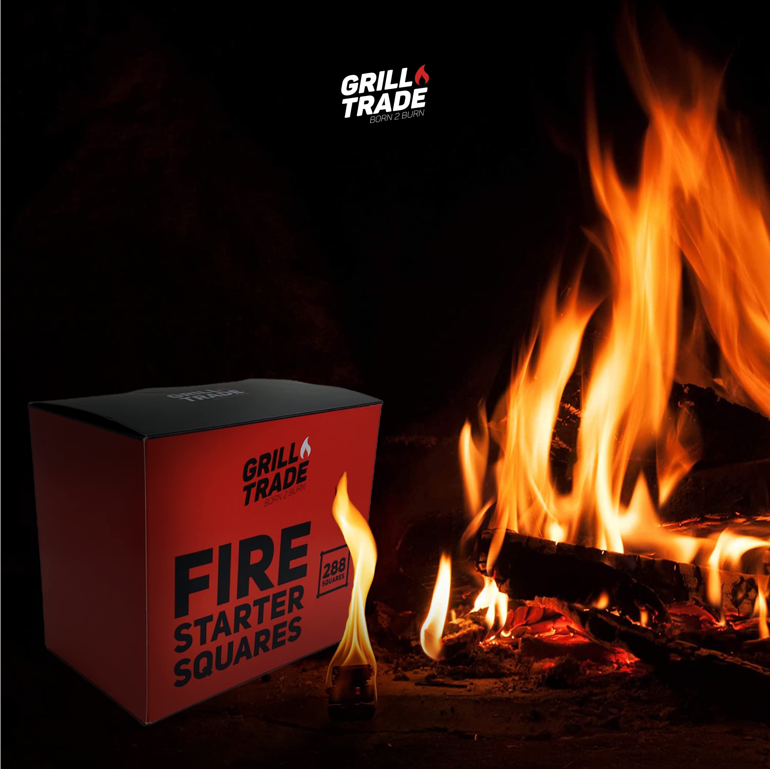 Grill Trade Fire Starters indoor-chimney image suggests simple ignition without fuss.