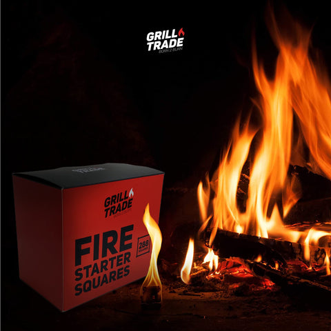 Grill Trade Fire Starters indoor-chimney image suggests simple ignition without fuss.