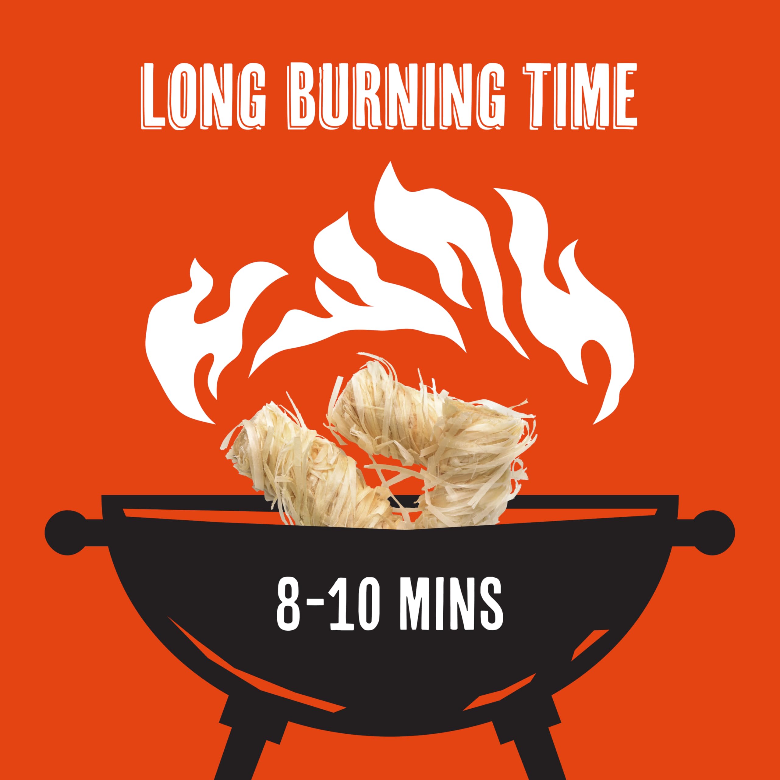 Grill Trade Fire Starters use food-grade wax for odorless ignition.