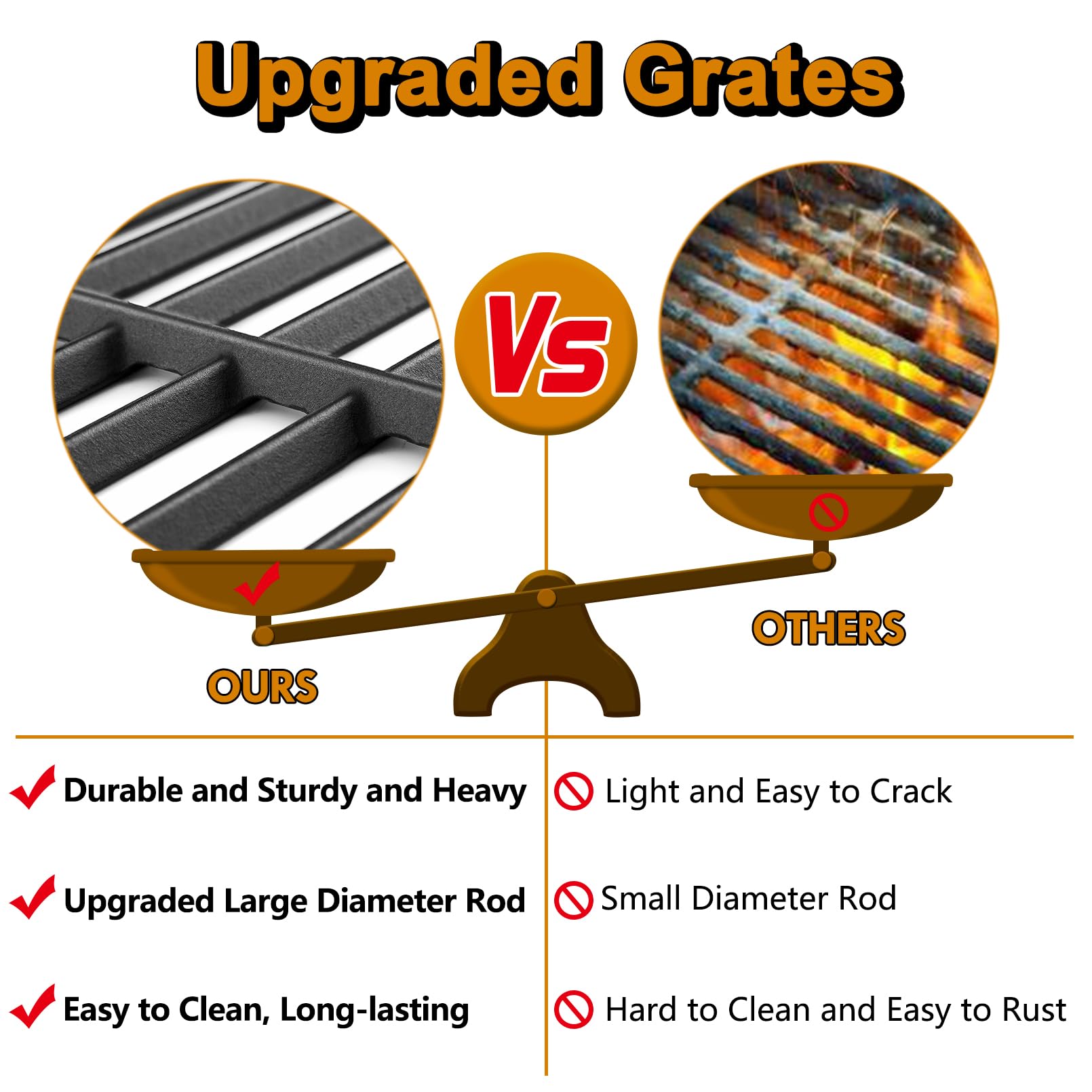 Grill Valueparts Spirit 300 Series fit compatibility image