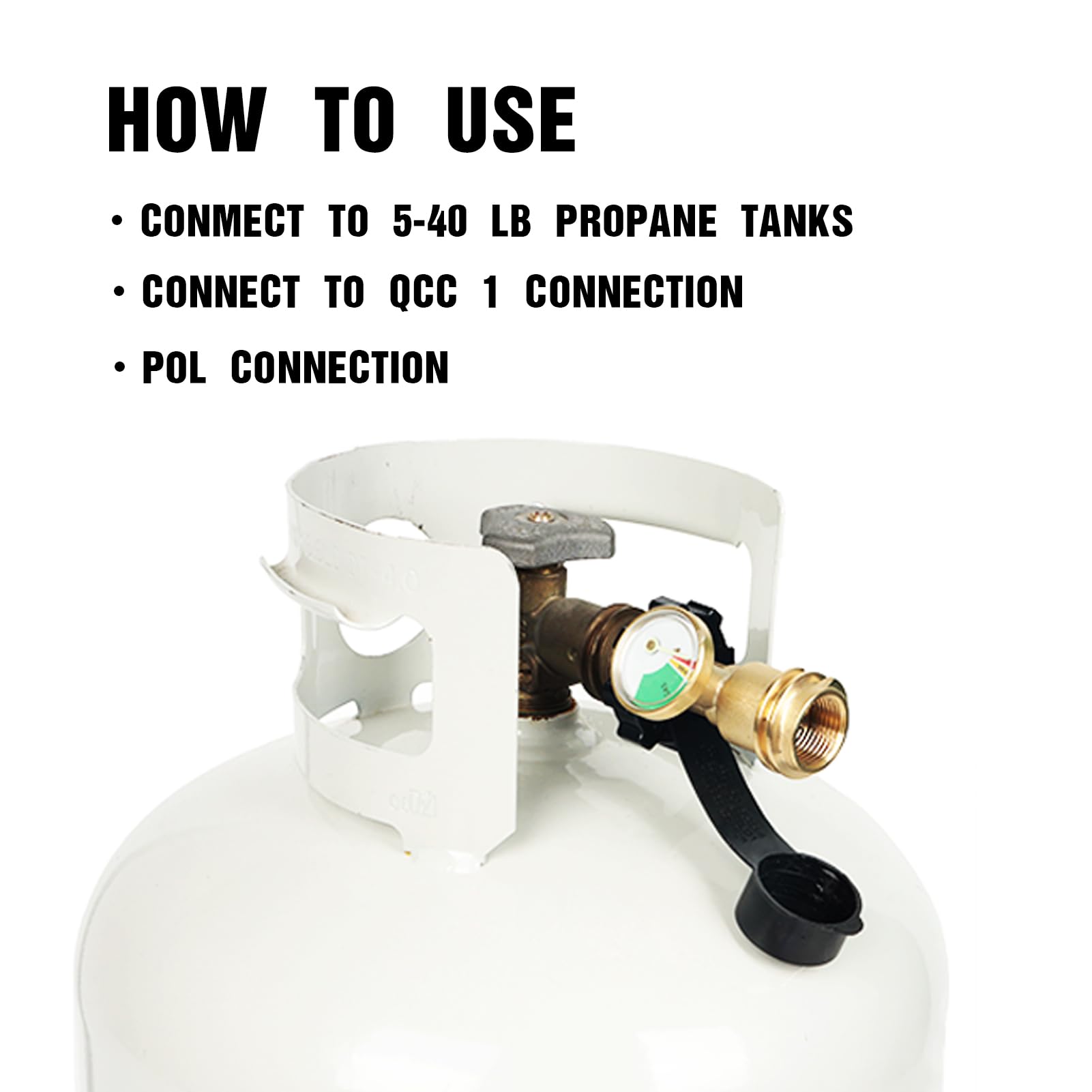 GrillAce adapter supports campers, grills, and heaters for flexible propane access.