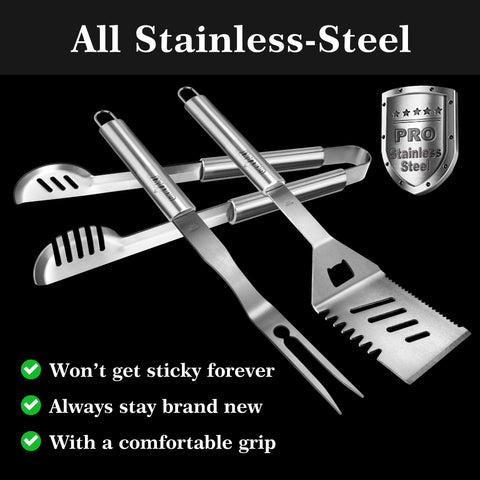 GRILLART tongs with fan-shaped head securely gripping food