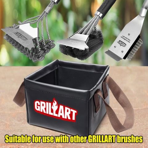 GRILLART soak basin near steam illustrating compatibility with SteamWizards