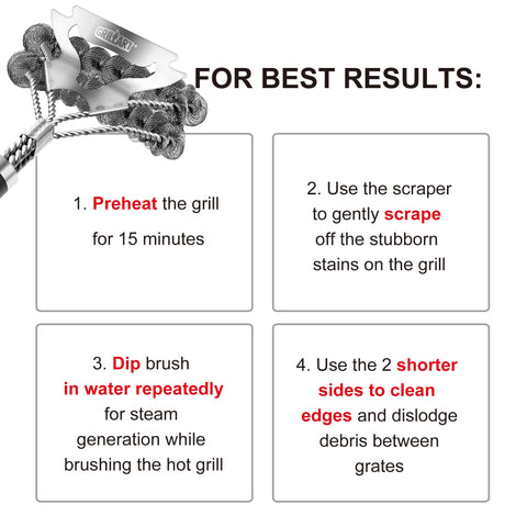 GRILLART stainless steel construction resists rust on all grills.