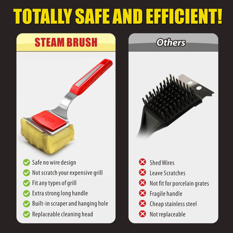 GRILLART SteamWizards extension bottle opener adds reach and convenience.