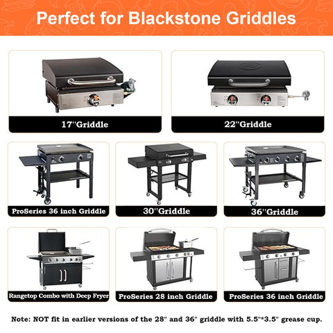 GrillChef easy-cleanup accessories simplify post-grill tidying and grease disposal.