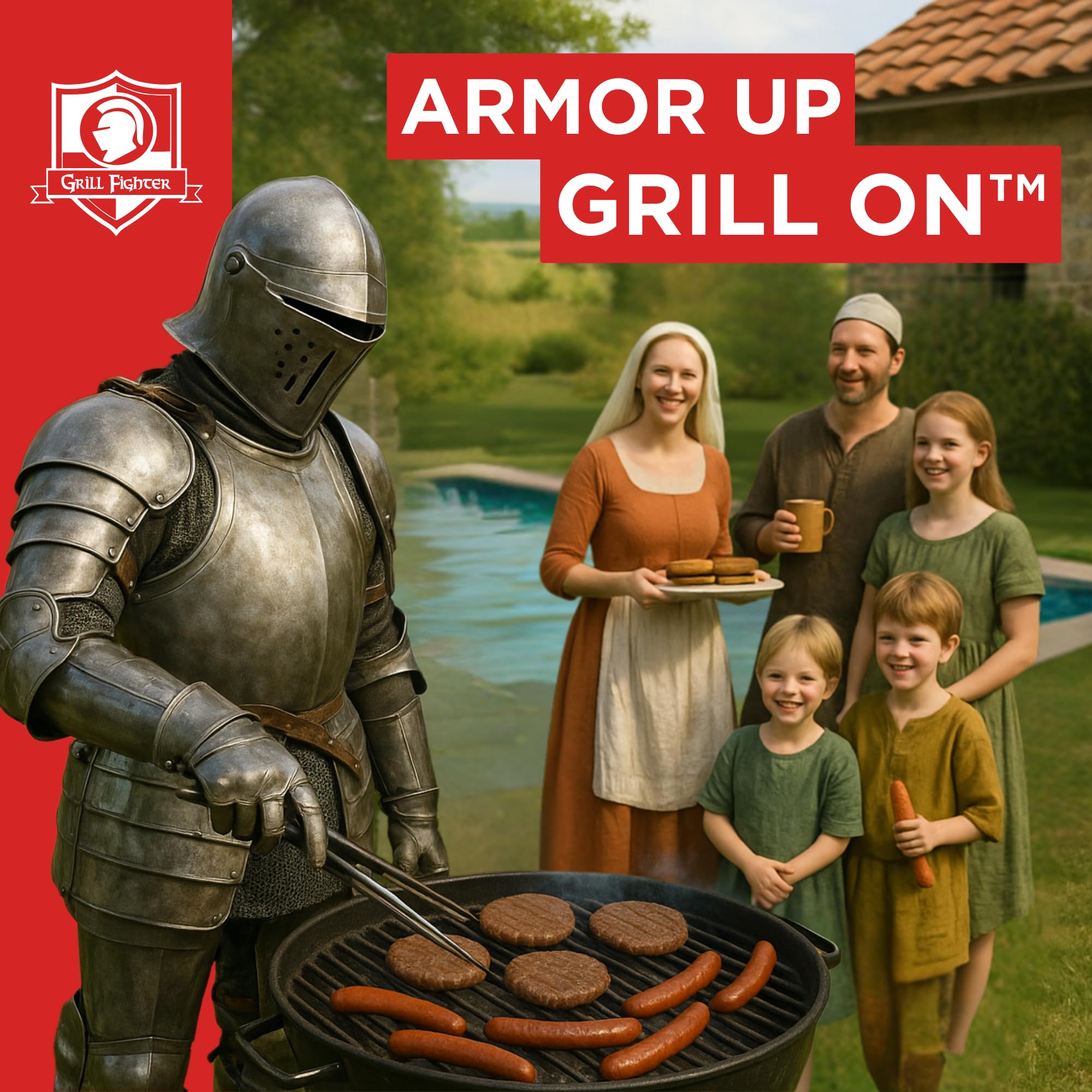 GrillFighter giftable grill tool for backyard cooks and grill enthusiasts.