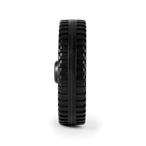 Grillflame G206-0025-W1 0.37 inch axle bore supports secure mounting.