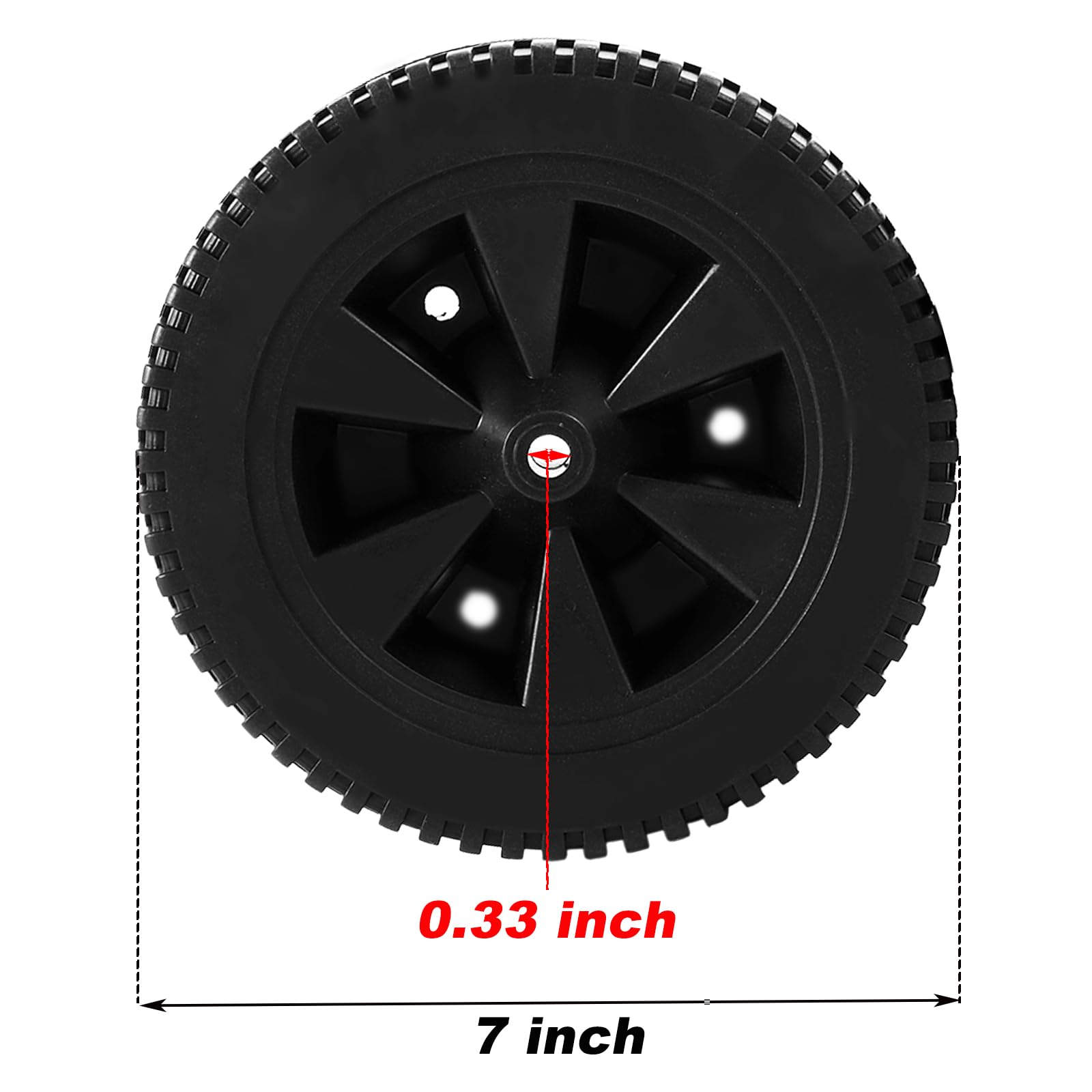 Grillflame durable plastic wheel offers lasting support for Charbroil grills