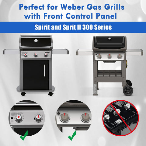 Grillflame Weber Spirit II 300-series grate assembly ready for replacement