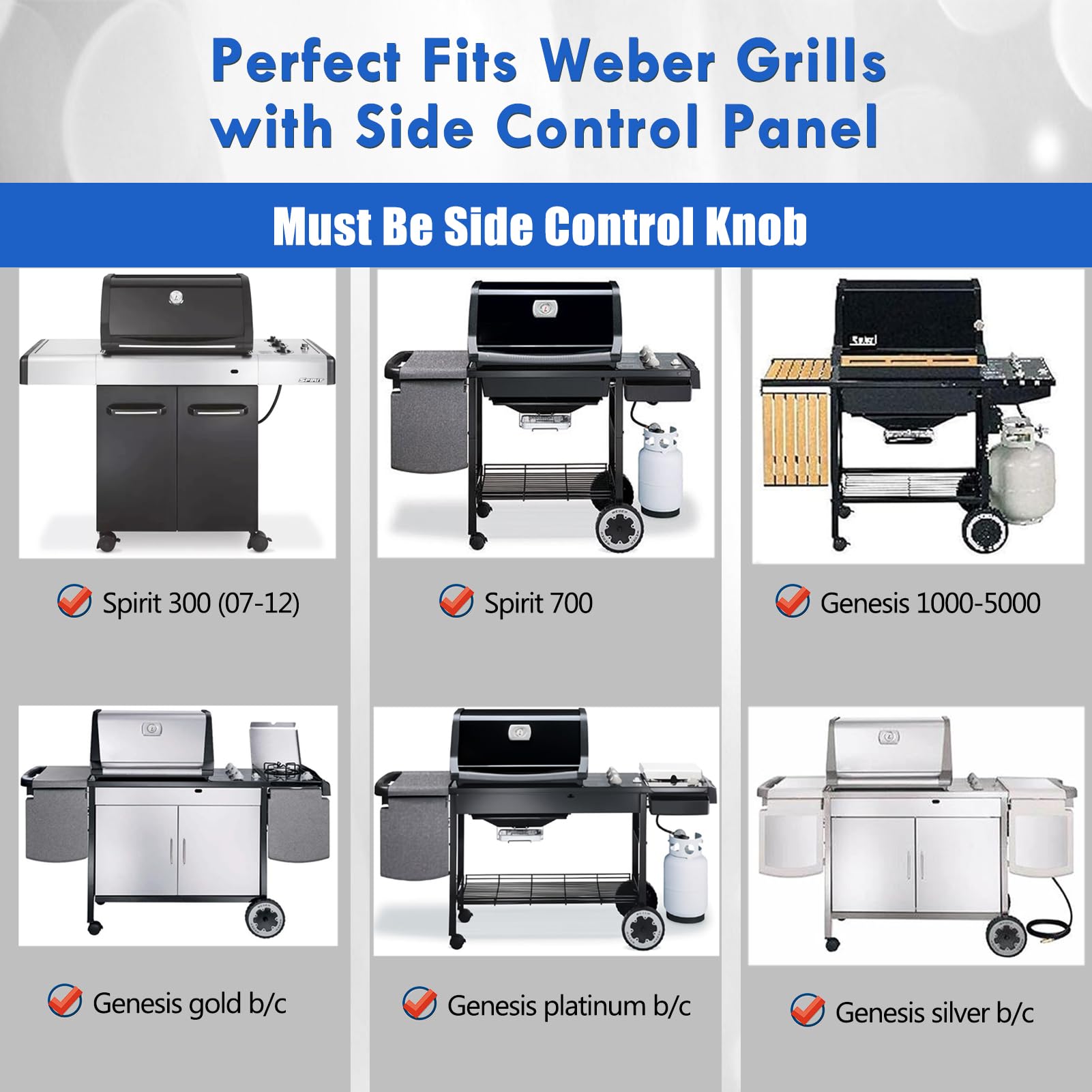 Grillflame Weber Spirit II grate sear performance for crisp grill marks