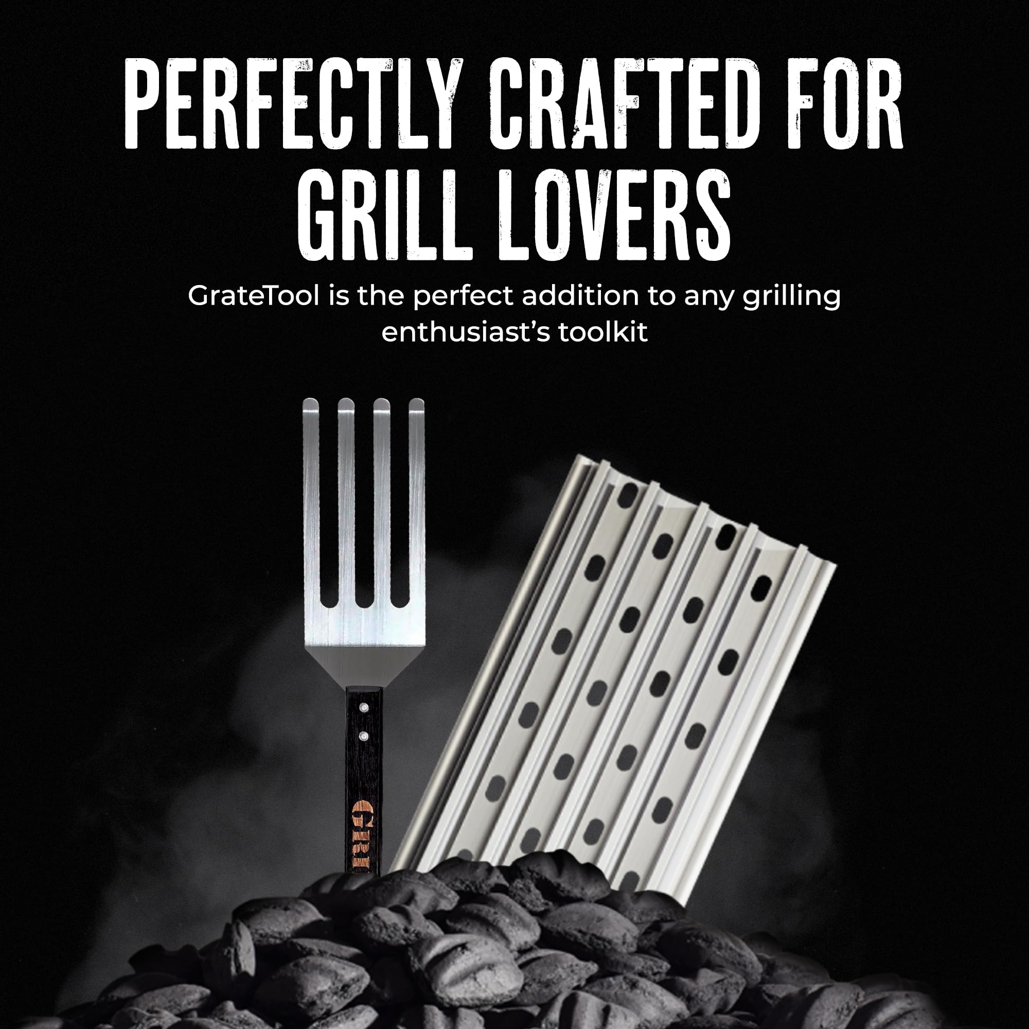 GrillGrate Grate Tool ergonomic handle design for comfort