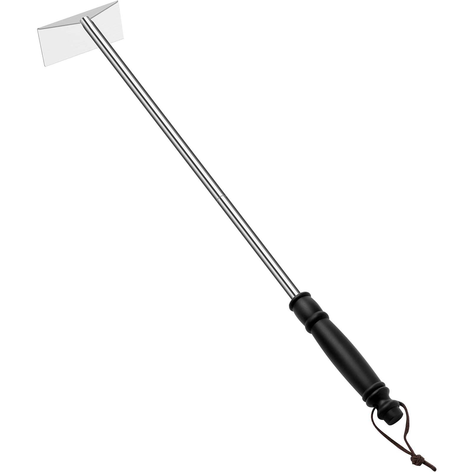 Grilliance charcoal ash rake hoe for efficient cleanup in grills.