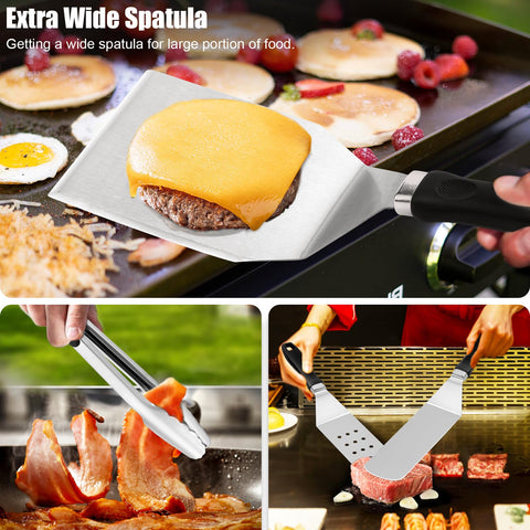 Grilliance round cast iron burger press for uniform patties.