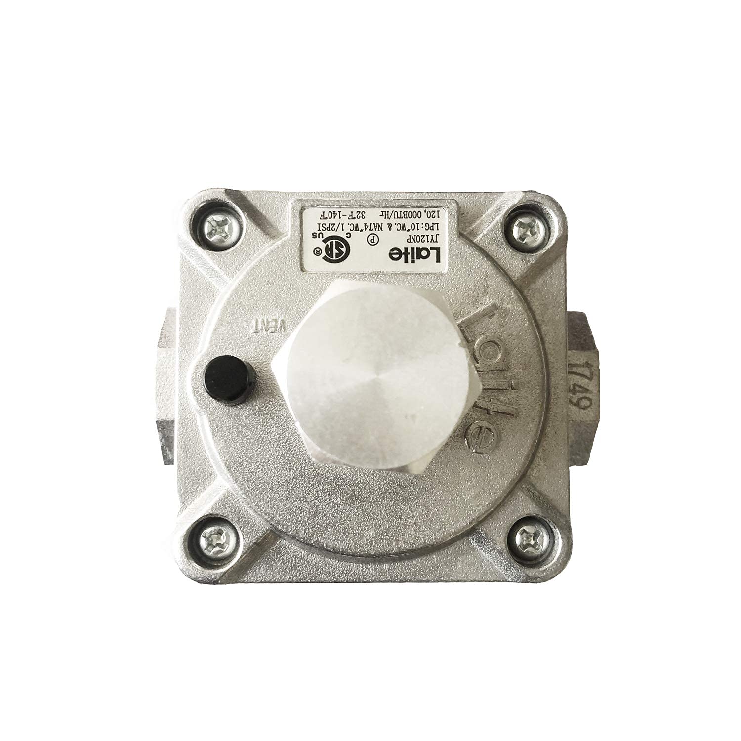 GRILLJOB adjustable outlet from 4 to 10 inches water column for flexible pressure.
