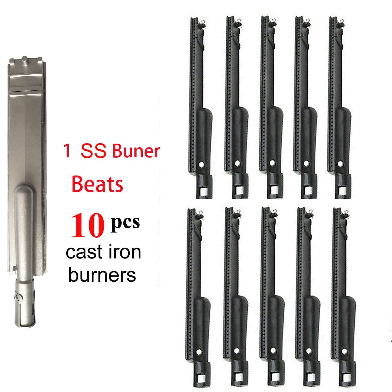 GRILLJOB heat plate shield 16520 protects burners and promotes even cooking