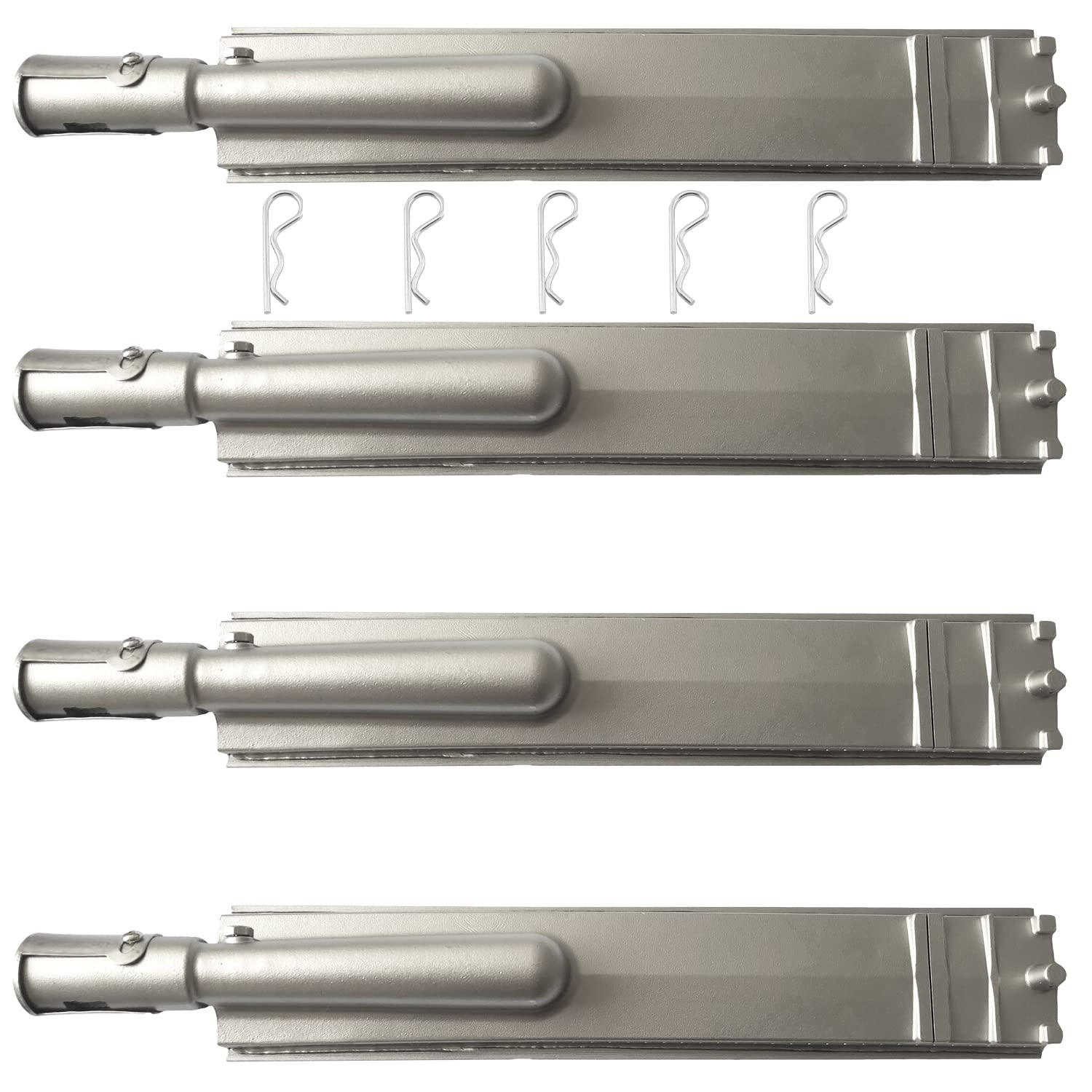 GRILLJOB heavy-duty stainless burner 4-pack for durable replacement parts