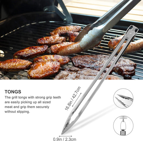 Grilljoy extra brush head close-up showing durable stainless steel bristles