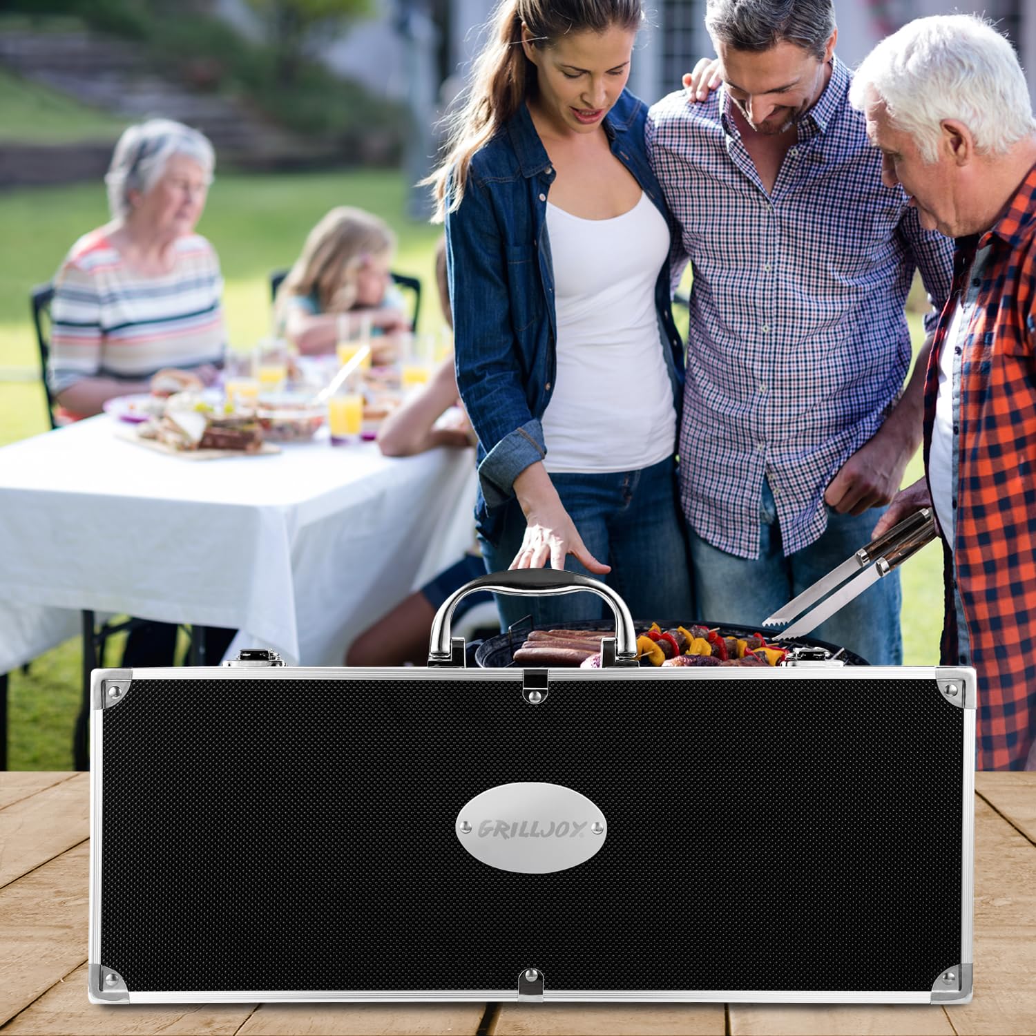 Grilljoy corkscrew adds quick bottle opening during outdoor meals