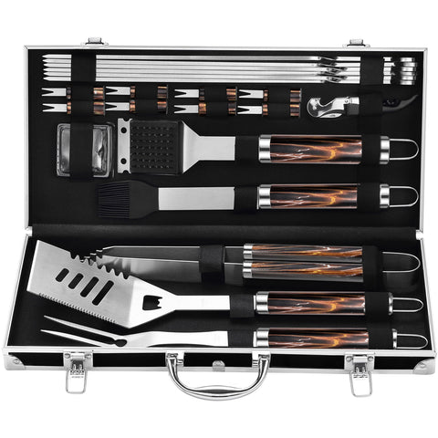 Grilljoy BBQ tongs for precise flipping and secure grip during grilling