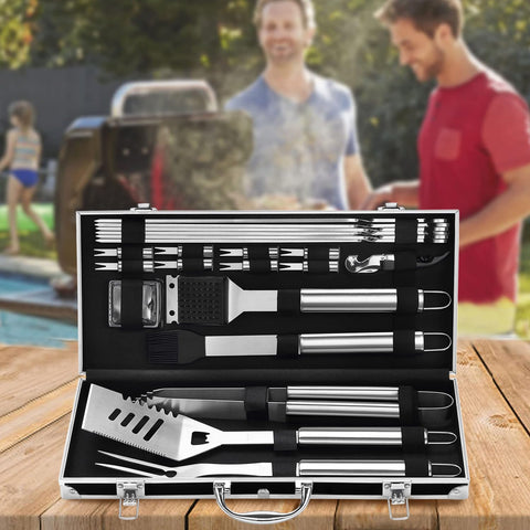 Grilljoy dishwasher safe grill tools simplify cleanup after grilling