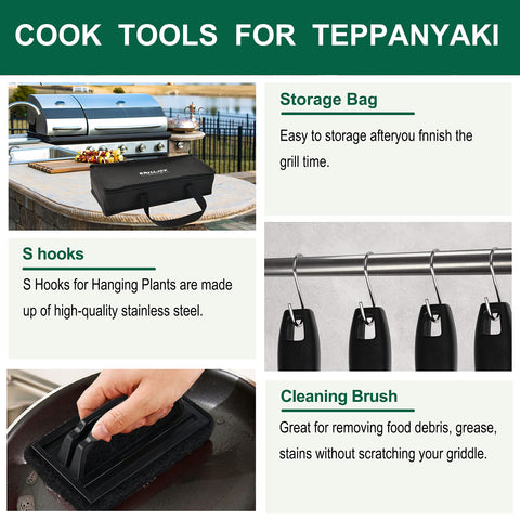 Grilljoy professional chef-grade griddle kit elevates flat-top cooking at home