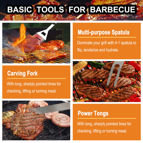 GrillJoy rust-resistant stainless steel spatula built for longevity