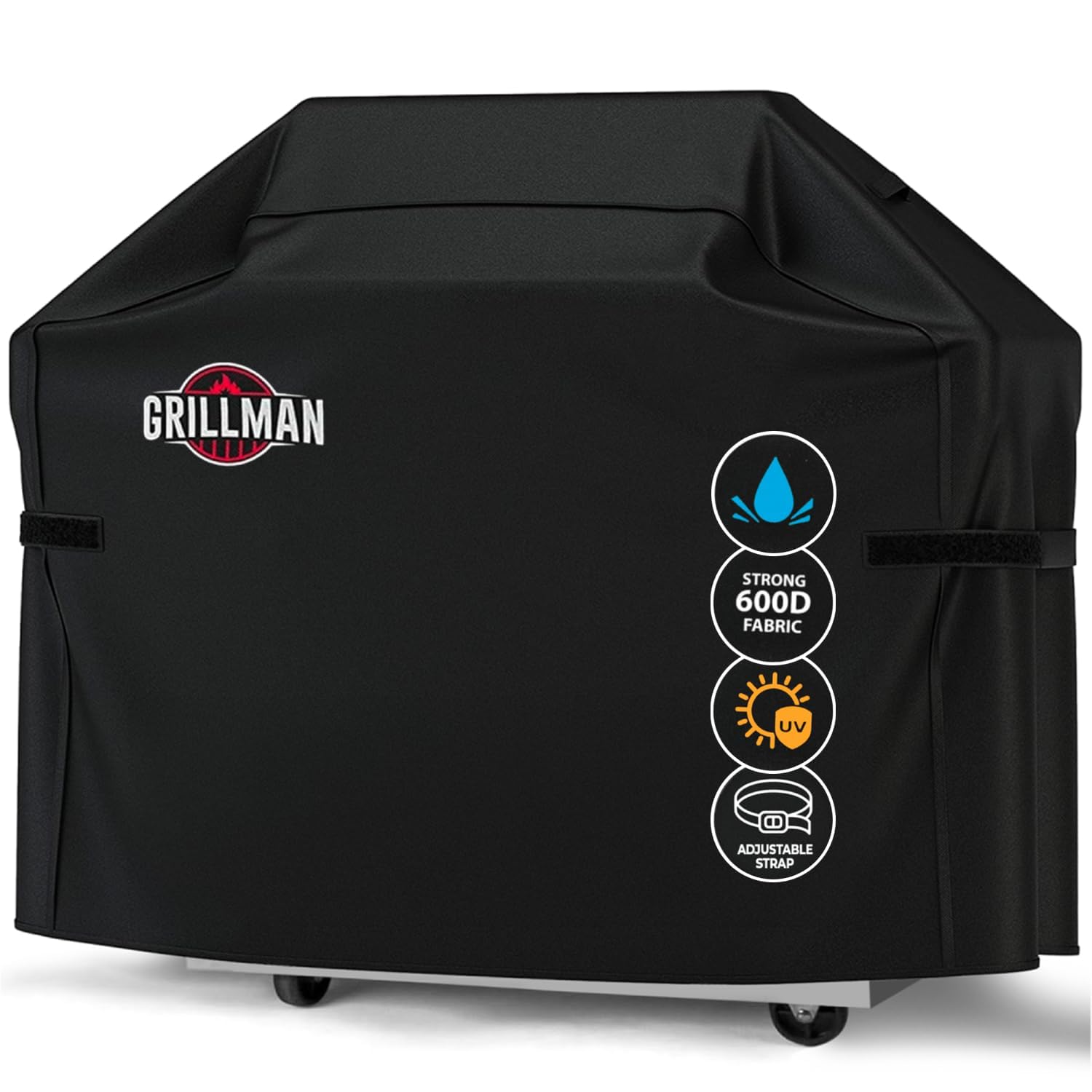 Grillman grill cover waterproof protection for outdoor grills.