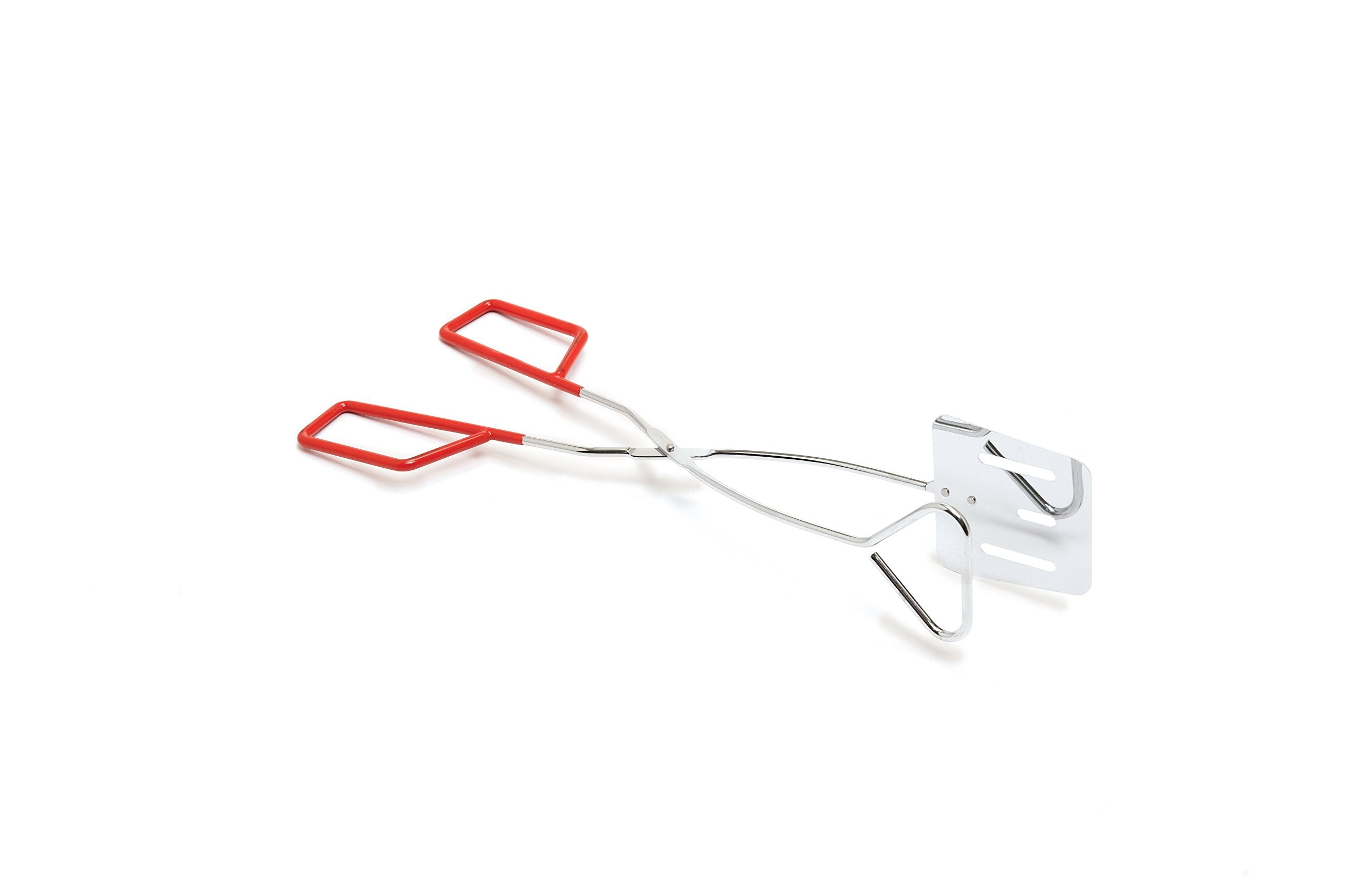 GrillPro 40730 chrome 2-in-1 turner-tong overview for versatile grilling.