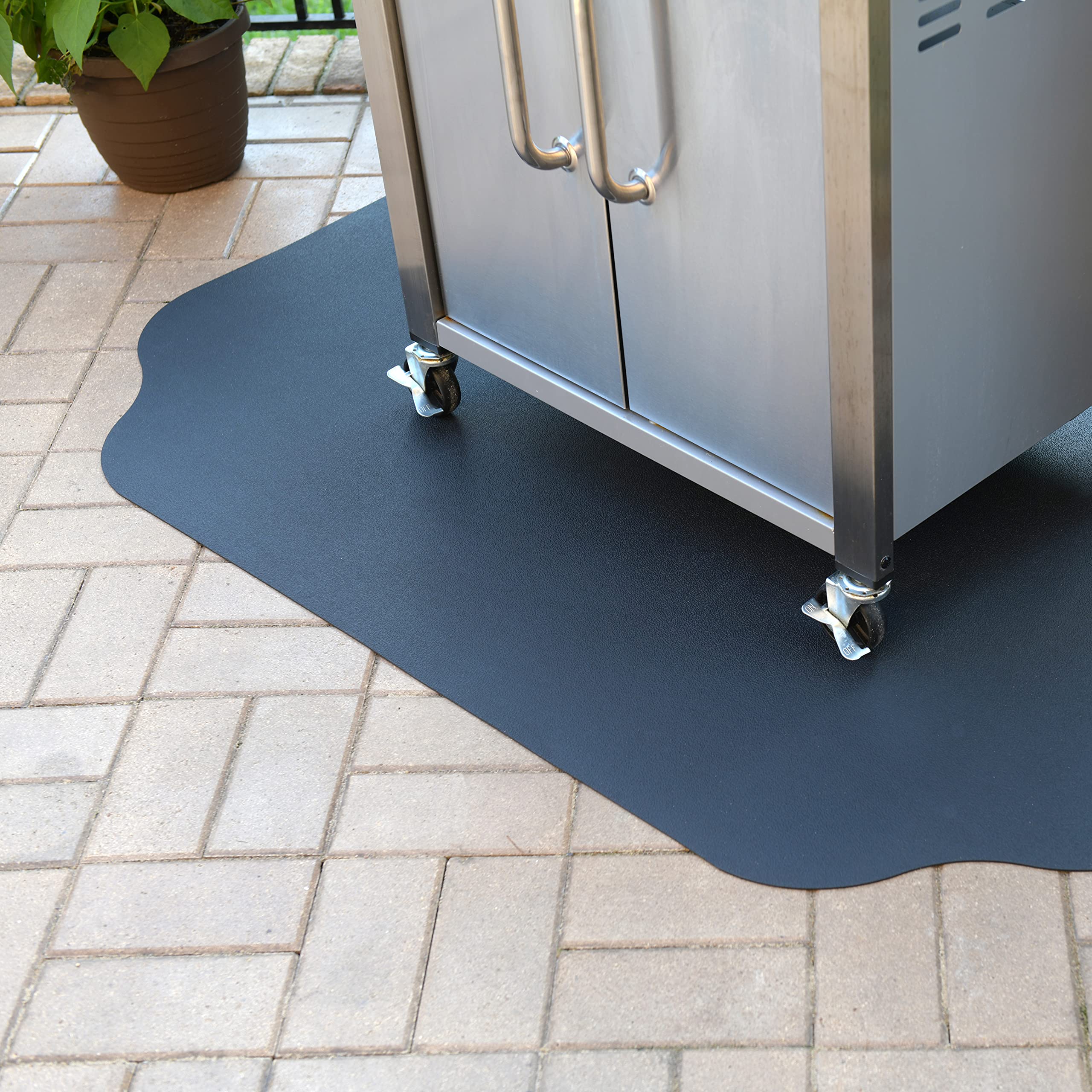 GRILLTEX 36x56 size fits many grills and smokers.