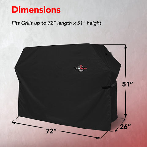 GrillTough fit for Weber, Genesis and Char-Broil grills for snug protection